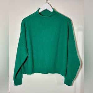 Pilcro Alani Emerald Green cashmere sweater